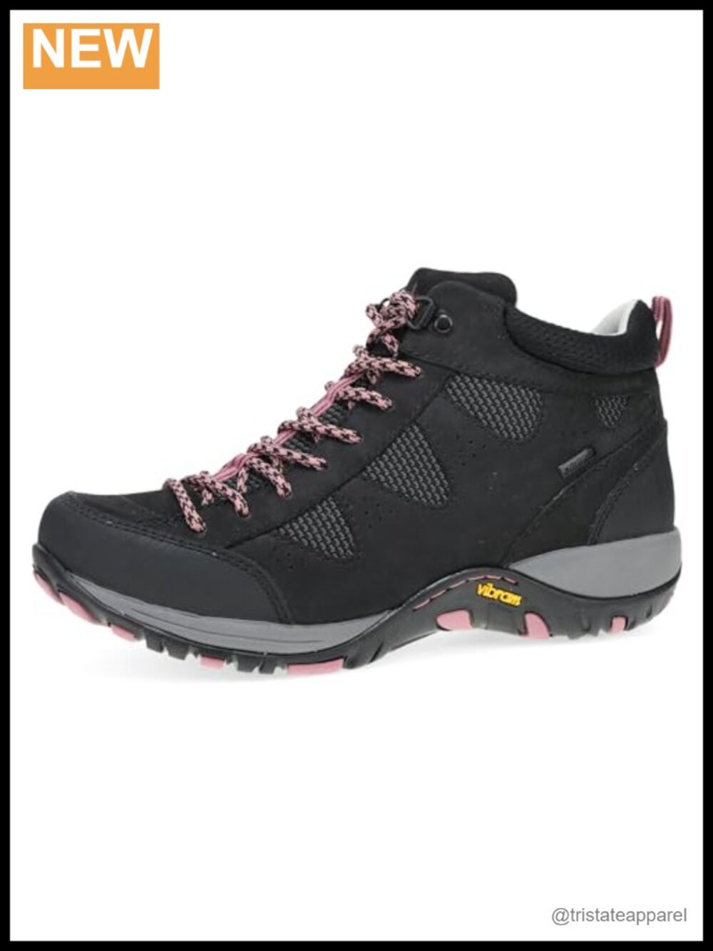 Waterproof Milled Nubuck Hiking Shoes Outdoor Vibram Sole